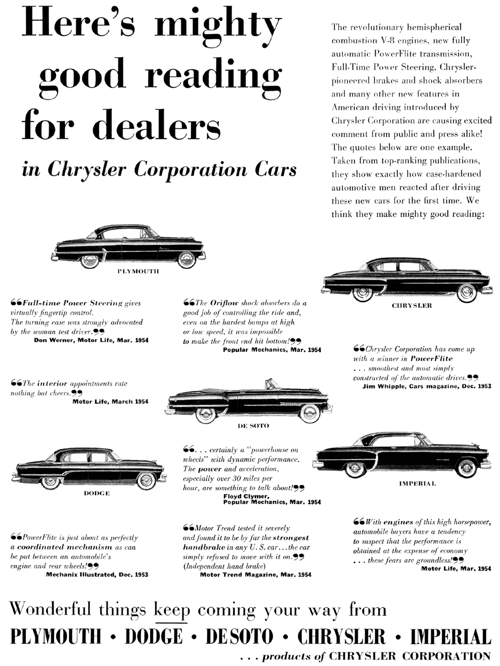 1954 Chrysler Corporation 13